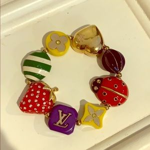 Louis Vuitton charm bracelet